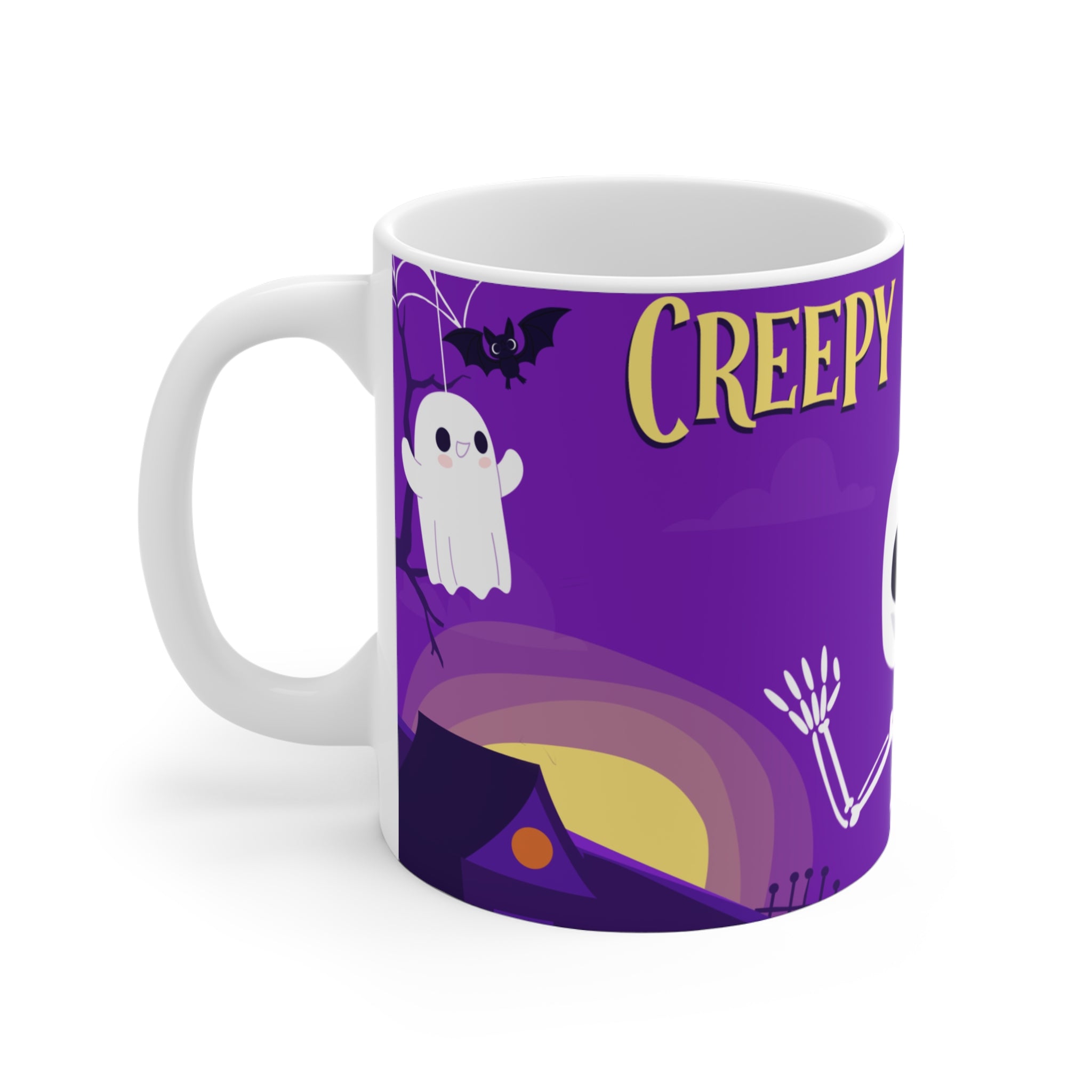 Horror and Creepy Skeleton | Halloween | Mug
